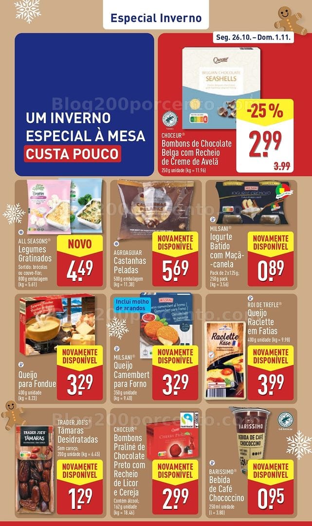 Antevisão Folheto ALDI Promoções de 26 outubro a 1 novembro